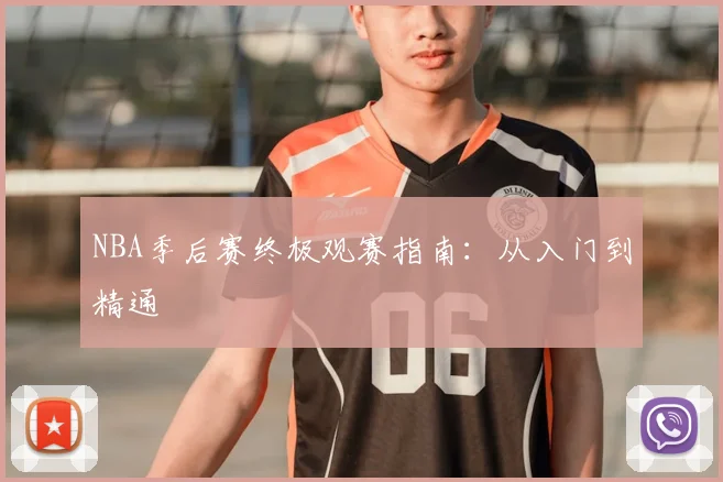 NBA季后赛终极观赛指南:从入门到精通
